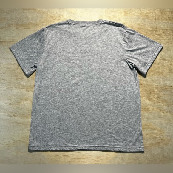 Peanuts Snoopy Ho Ho Ho Christmas T-Shirt Men’s Large Gray Holiday Tee - Picture 5 of 5